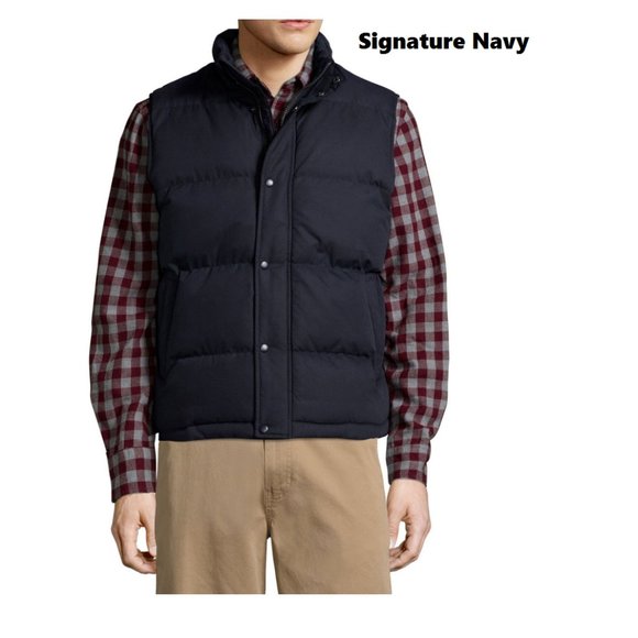 Men's Puffer Vest St John's Bay size S M L XL NEW - Picture 6 of 9